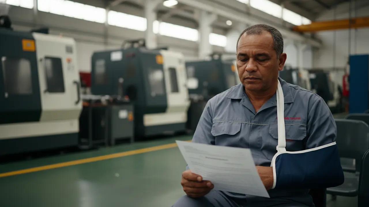 Sofreu acidente de trabalho durante o aviso prévio? Veja seus direitos e o que acontece