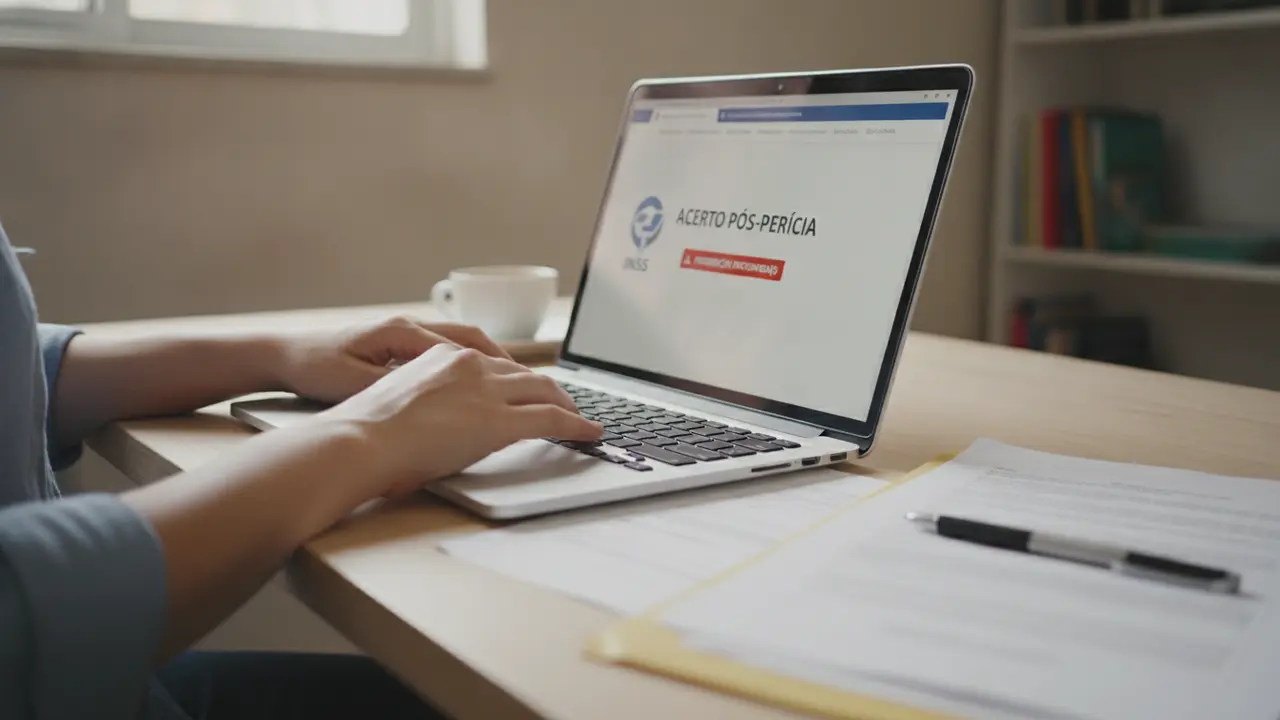 Acerto pós-perícia do INSS: o que significa e como resolver quando seu benefício fica pendente